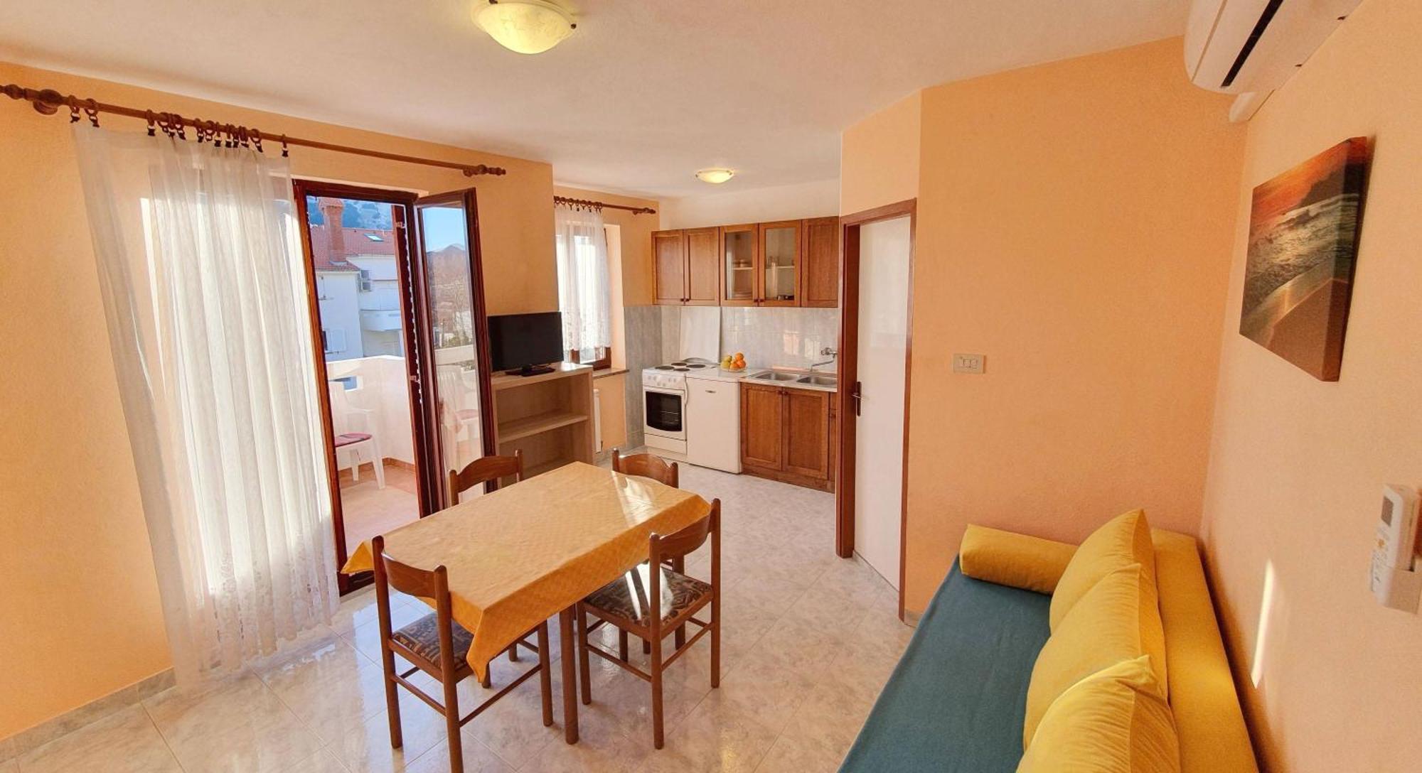 Mirjana F Apartaments Baška Eksteriør billede